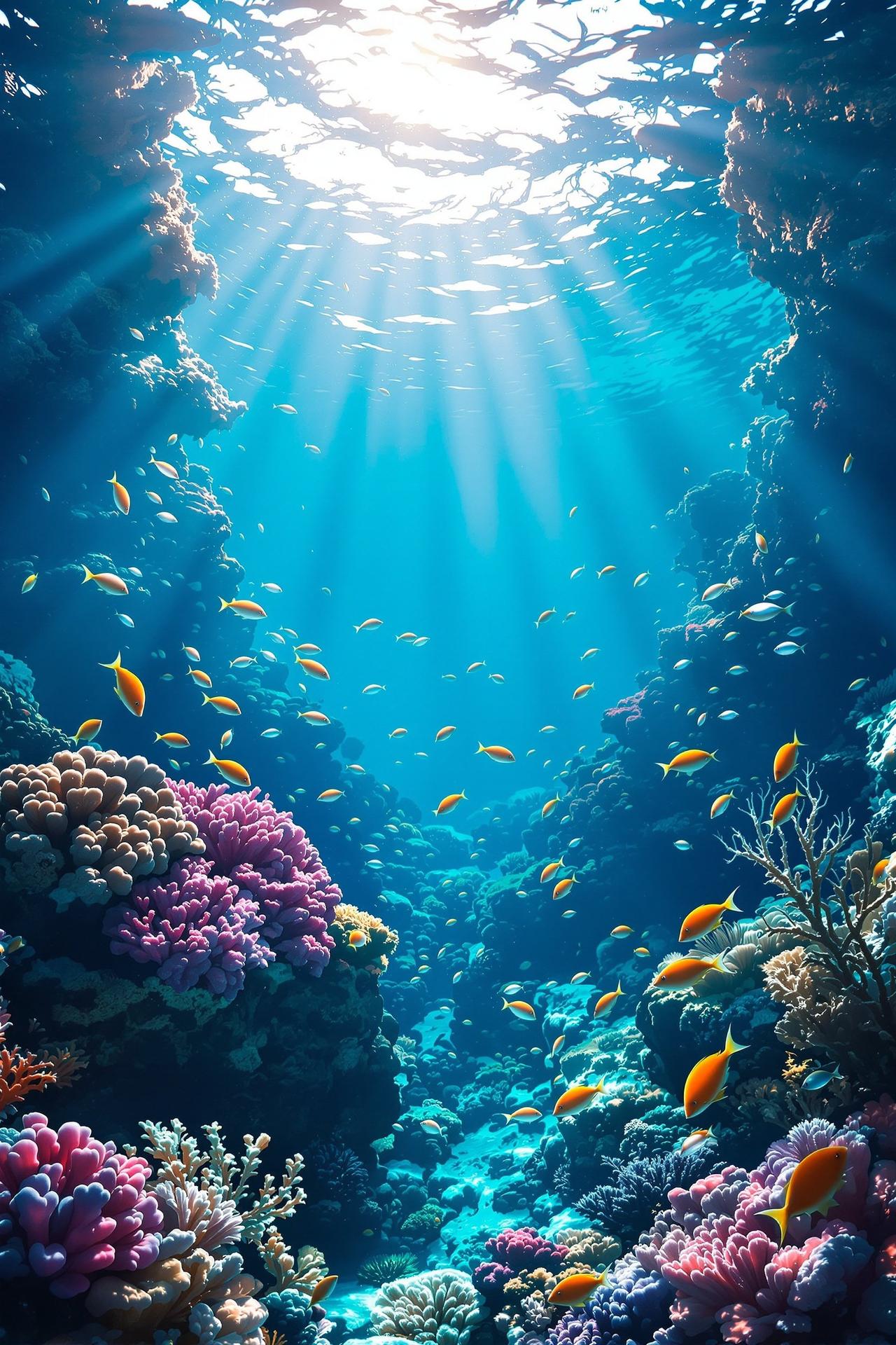 高清影视作品《深海秘境》高清海报
